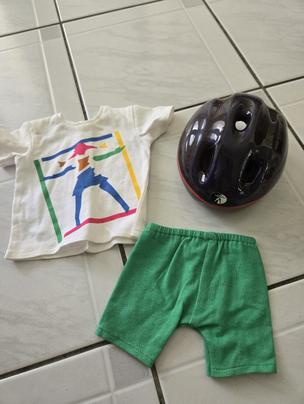 Vintage American Girl Pleasant Company Rollerblade Outfit